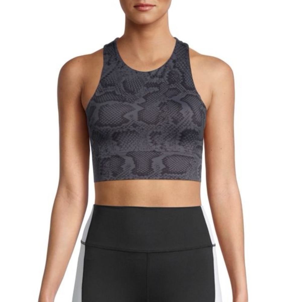 EUC All Fenix snakeskin sports bra
